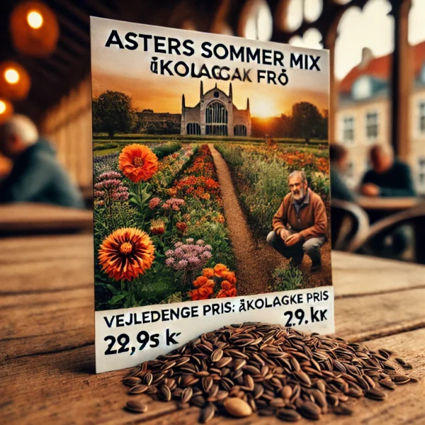 Asters sommer mix Økologiske frø