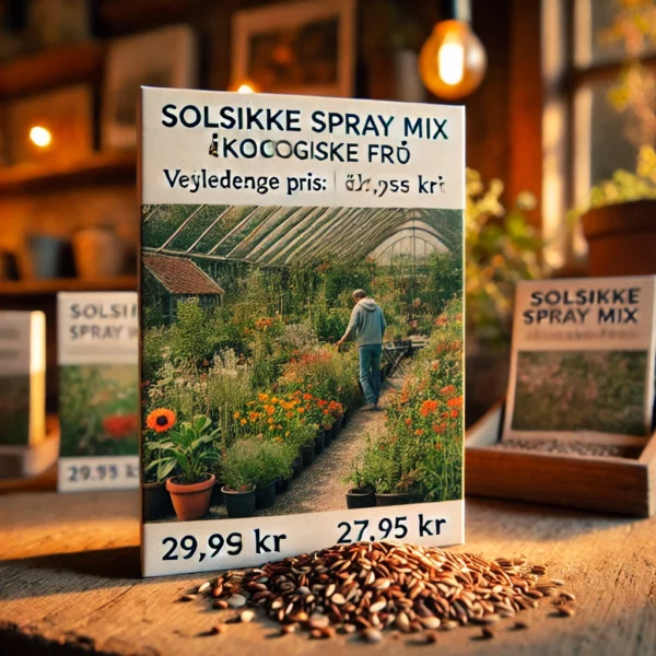 Solsikke Spray mix Økologiske frø