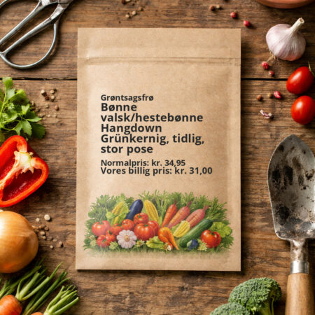 Bønne valsk/hestebønne Hangdown Grünkernig, tidlig, stor pose
