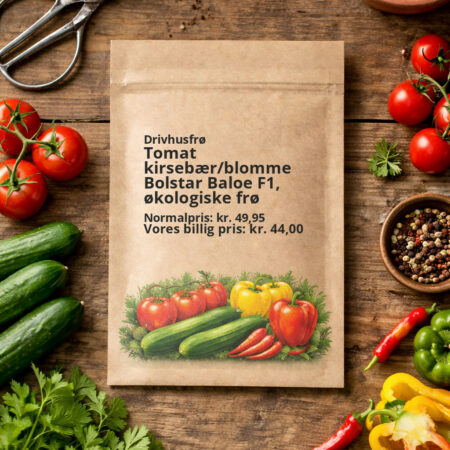 Tomat kirsebær/blomme Bolstar Baloe F1, økologiske frø