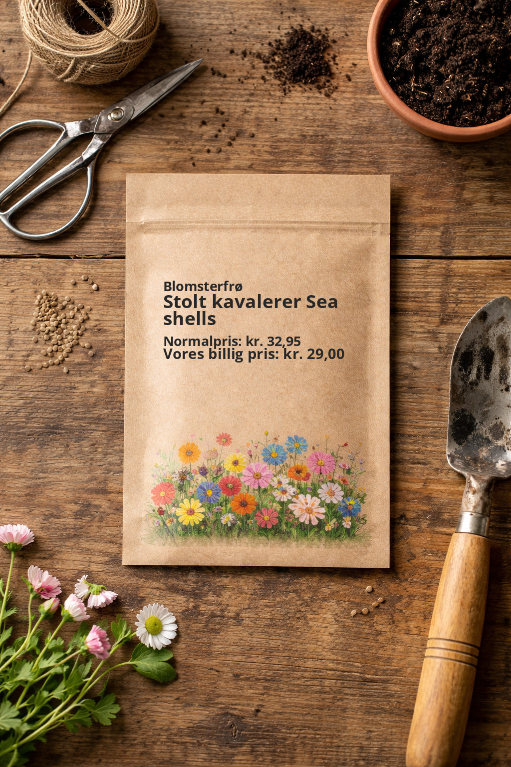 Stolt kavalerer Sea shells