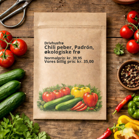 Chili peber, Padrón, økologiske frø