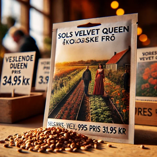 Solsikke Velvet queen Økologiske frø